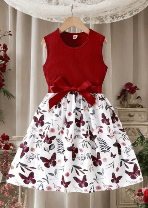 Girls Sleeveless Dress